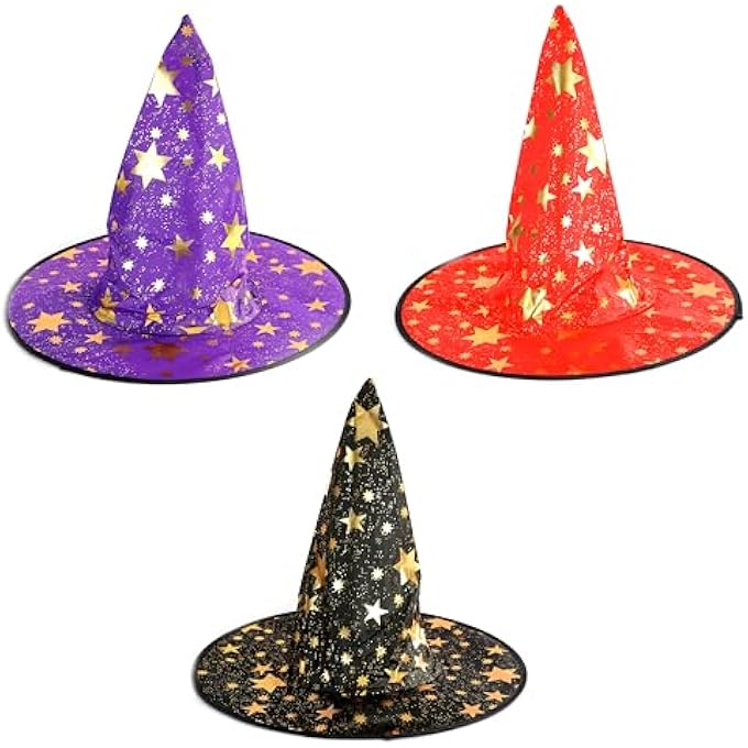 YANEK HALLOWEEN WIZARD HAT FOR COSTUME PARTIES - Image 1